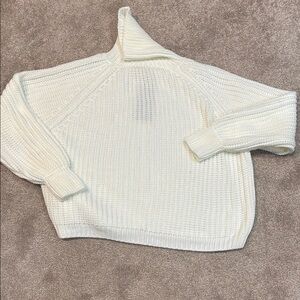 Cozy Cream Knit Sweater